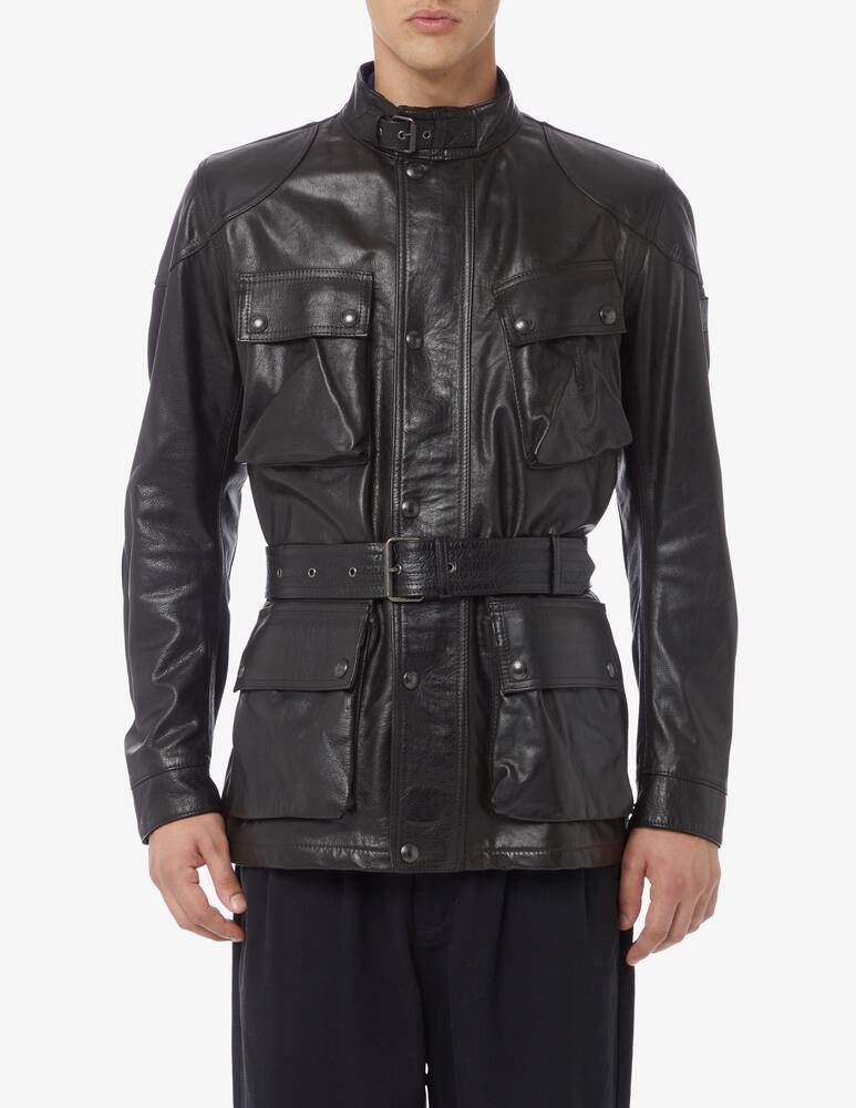 Belstaff Giacca in pelle trialmaster panther - Nero - immagine 1 Belstaff Giacca in pelle trialmaster panther - Nero - immagine 1