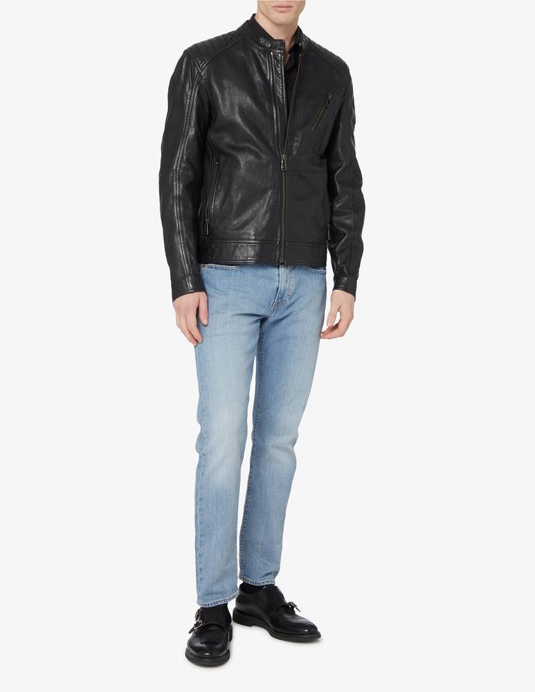 rinascente Belstaff Racer leather jacket