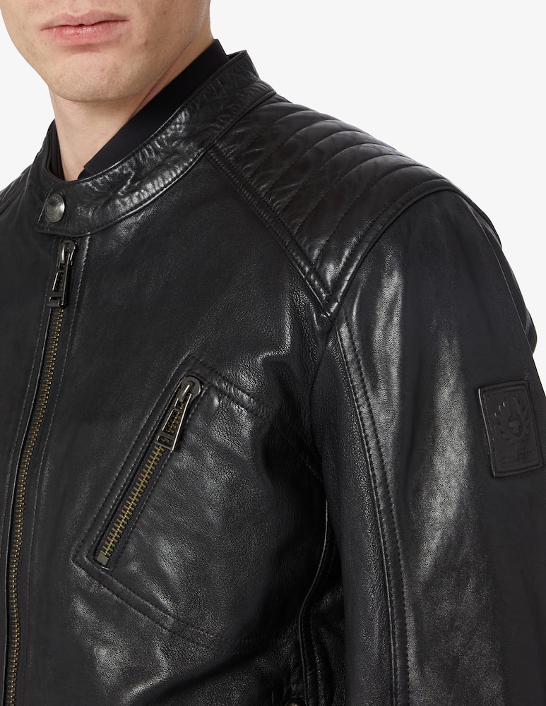 rinascente Belstaff Racer leather jacket