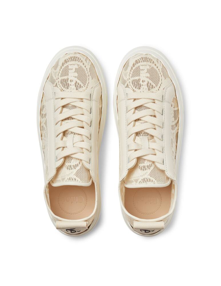 rinascente Chloé Lace low-top sneakers - beige