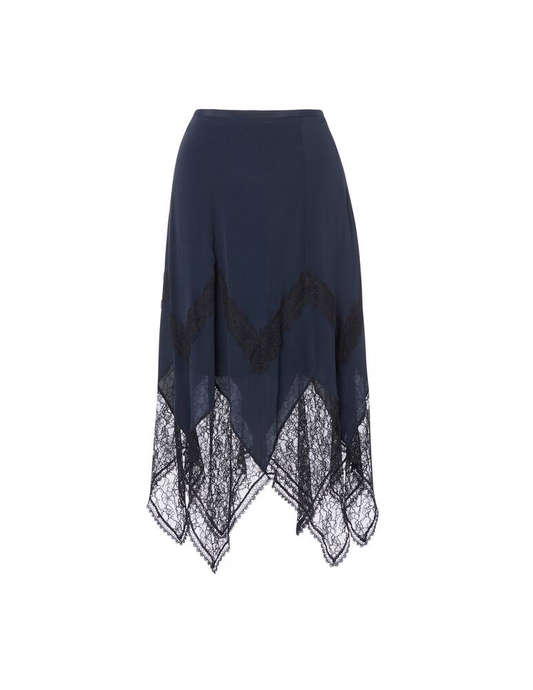 rinascente See By Chloé Gonna midi con dettagli in pizzo