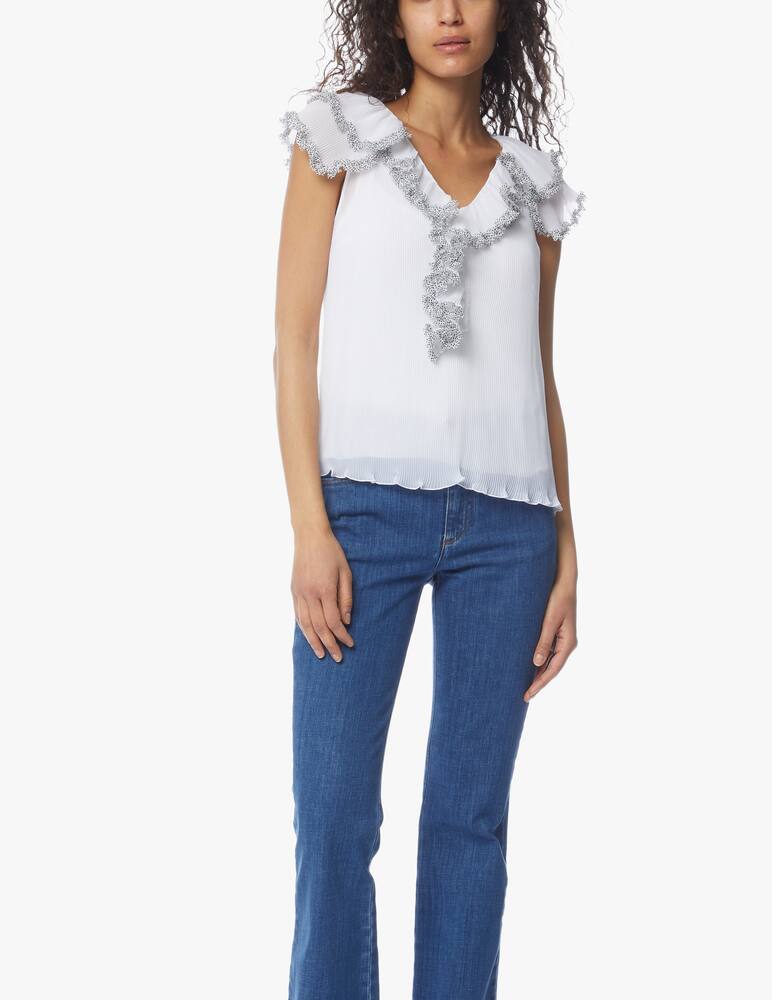 rinascente See By Chloé Blusa plissé con rouches