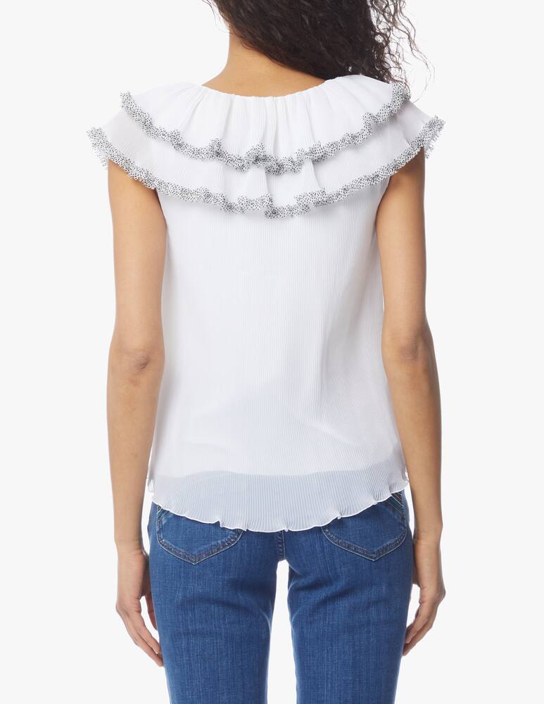 rinascente See By Chloé Blusa plissé con rouches