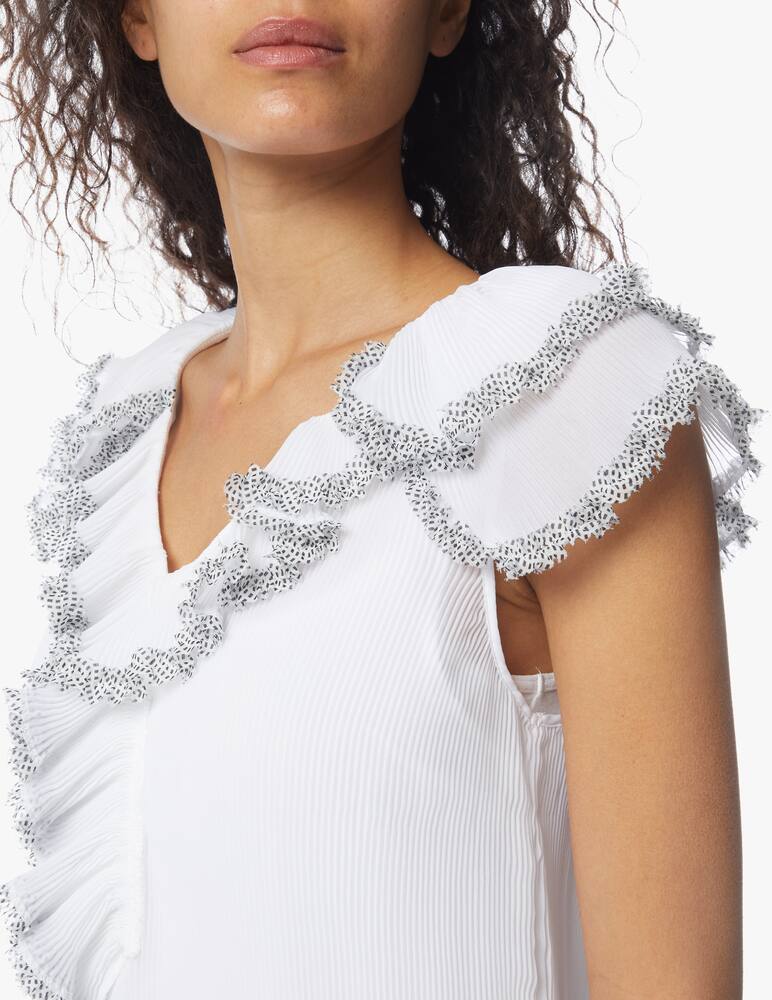 rinascente See By Chloé Blusa plissé con rouches