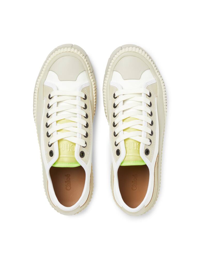 Chloé Sneakers basse in pelle - immagine 3 Chloé Sneakers basse in pelle - immagine 3