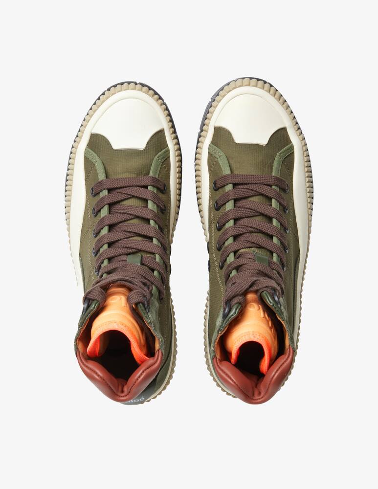 Chloé Sneakers alte con suola in gomma - immagine 3 Chloé Sneakers alte con suola in gomma - immagine 3