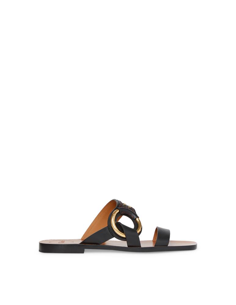 rinascente Chloé Leather flat sandals