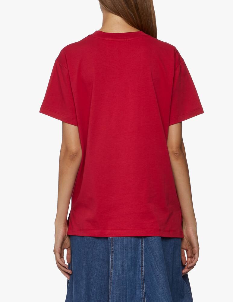 rinascente See By Chloé Logo flower t-shirt