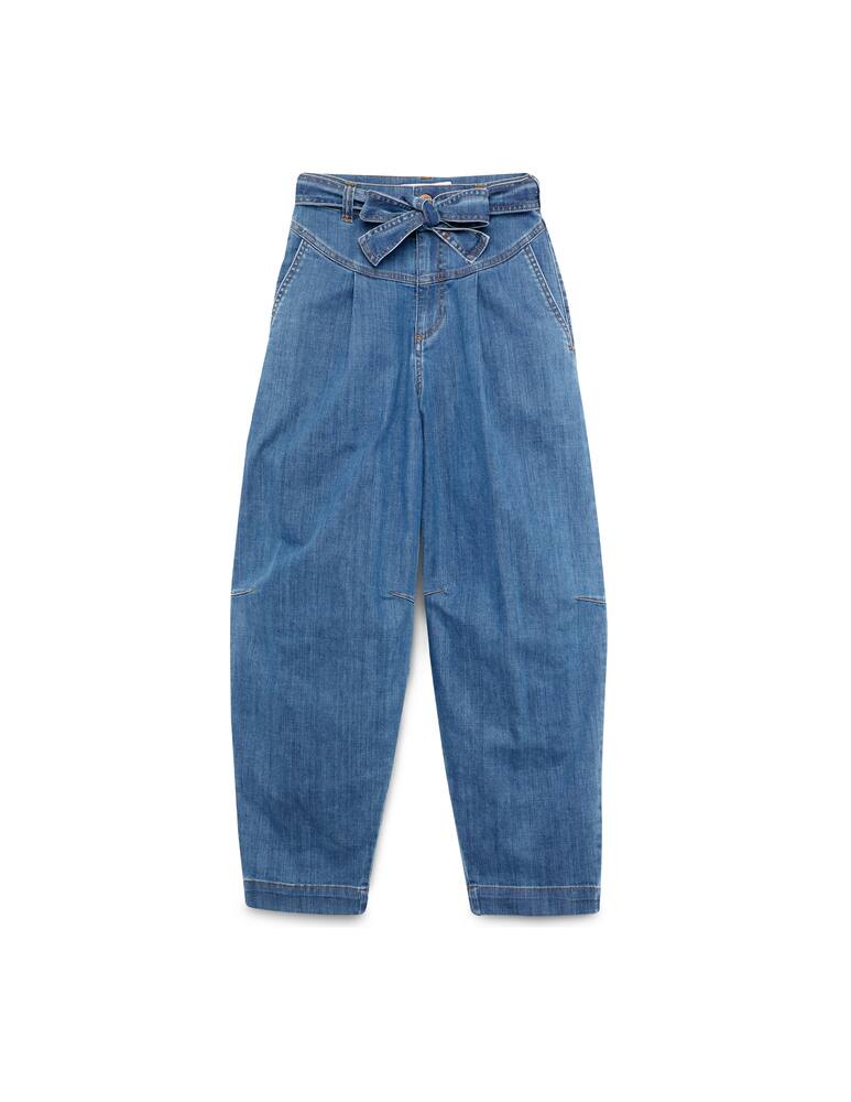 See By Chloé Cropped jeans with sash - picture 1 See By Chloé Cropped jeans with sash - picture 1