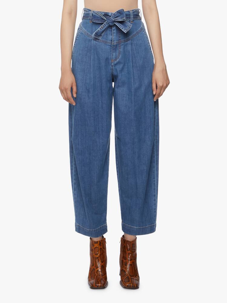See By Chloé Cropped jeans with sash - picture 4 See By Chloé Cropped jeans with sash - picture 4