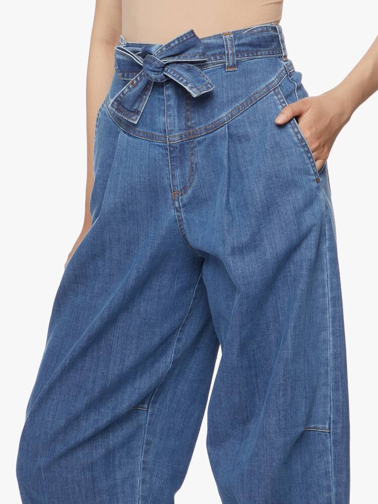 See By Chloé Cropped jeans with sash - picture 5 See By Chloé Cropped jeans with sash - picture 5