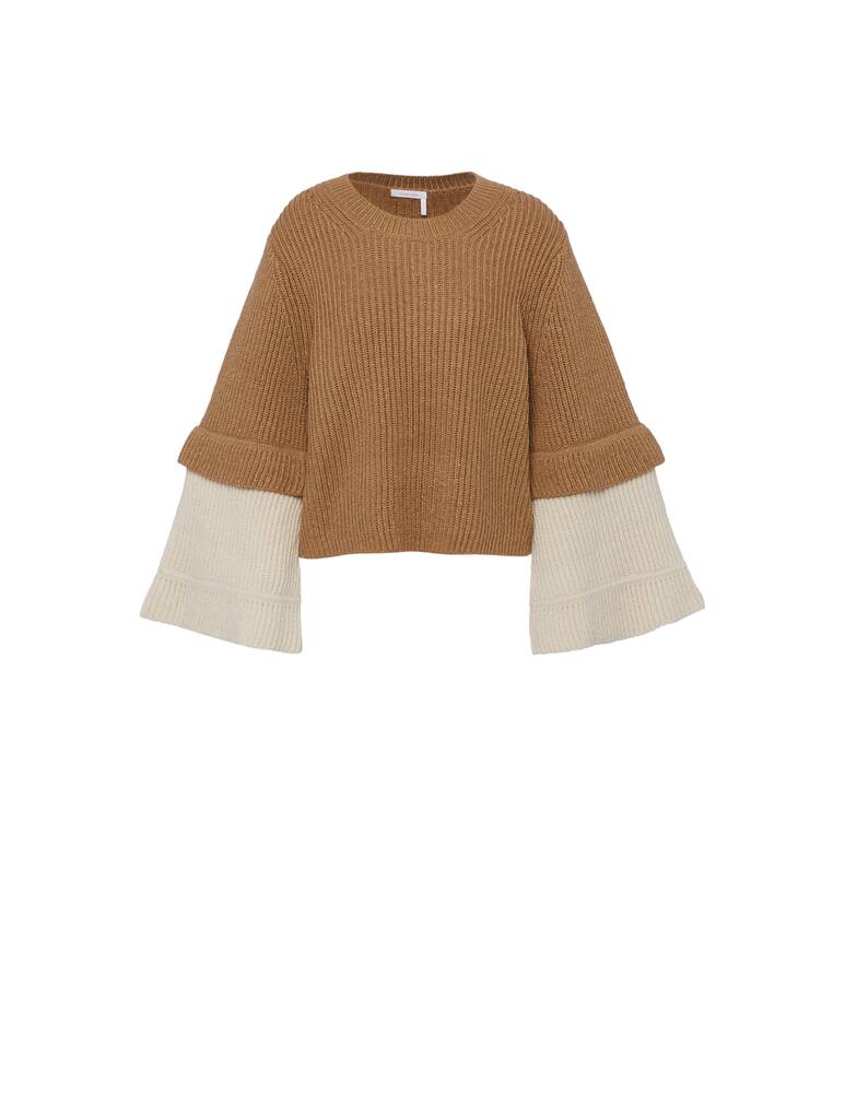 rinascente See By Chloé Contrasting-ruff jumper