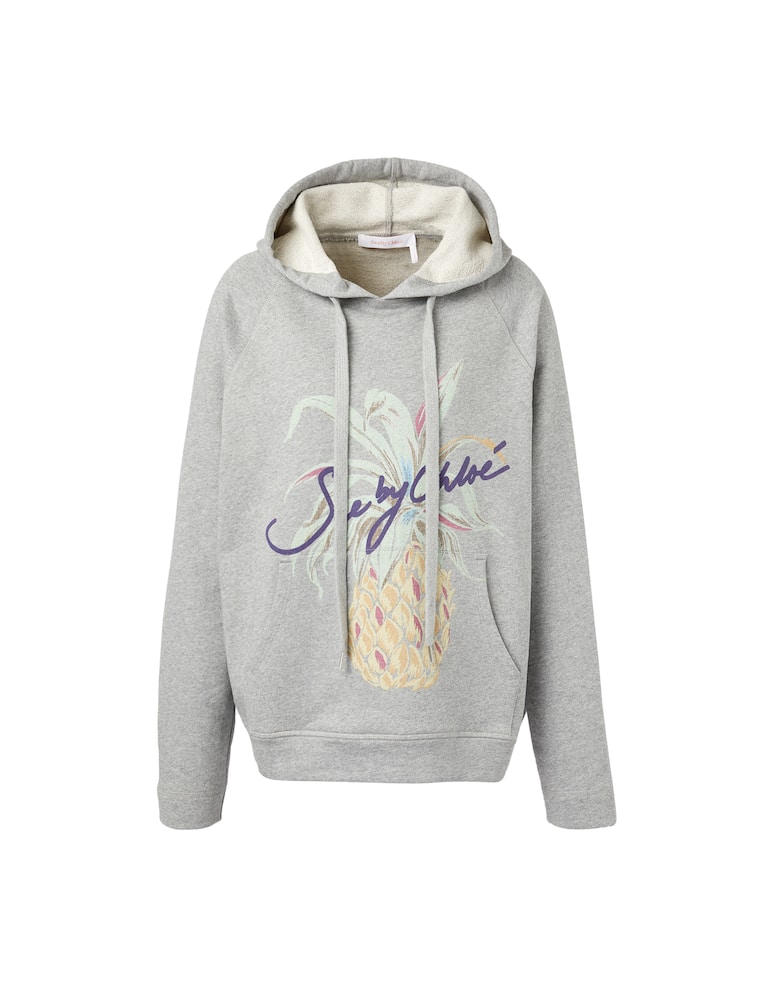 rinascente See By Chloé Graphic print hoodie