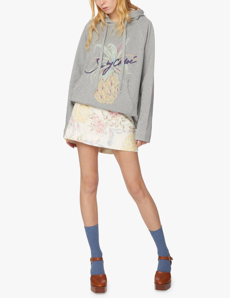 rinascente See By Chloé Graphic print hoodie