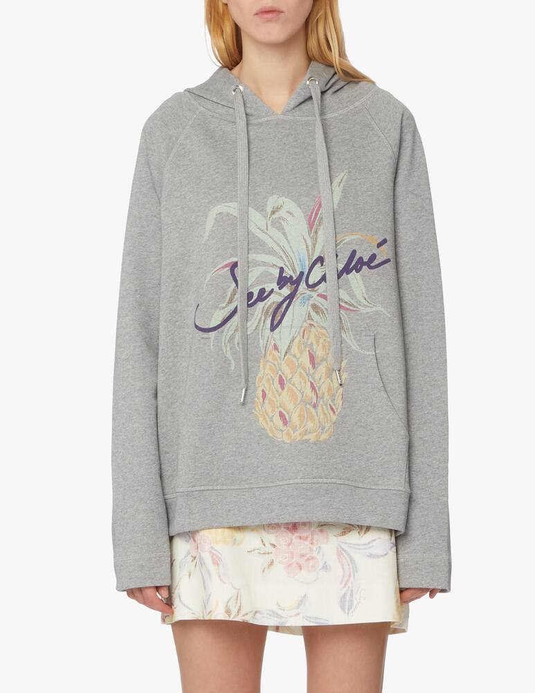 rinascente See By Chloé Graphic print hoodie