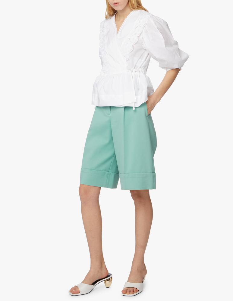 rinascente See By Chloé Bermuda svasati in misto cotone