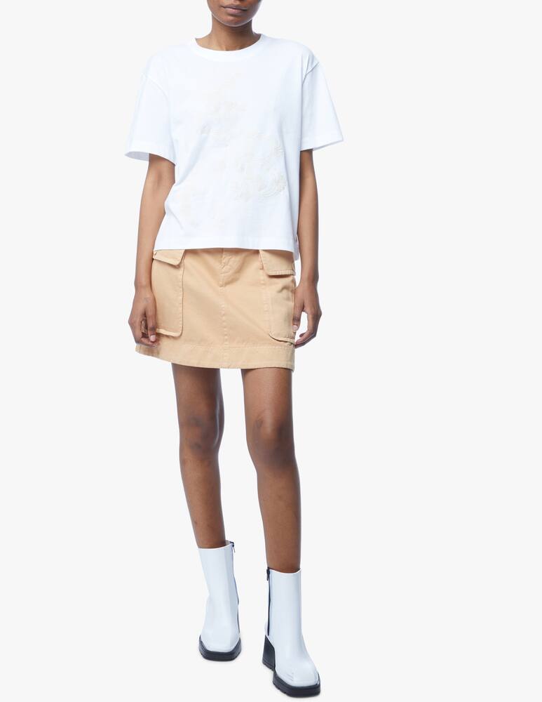 rinascente See By Chloé Denim mini skirt