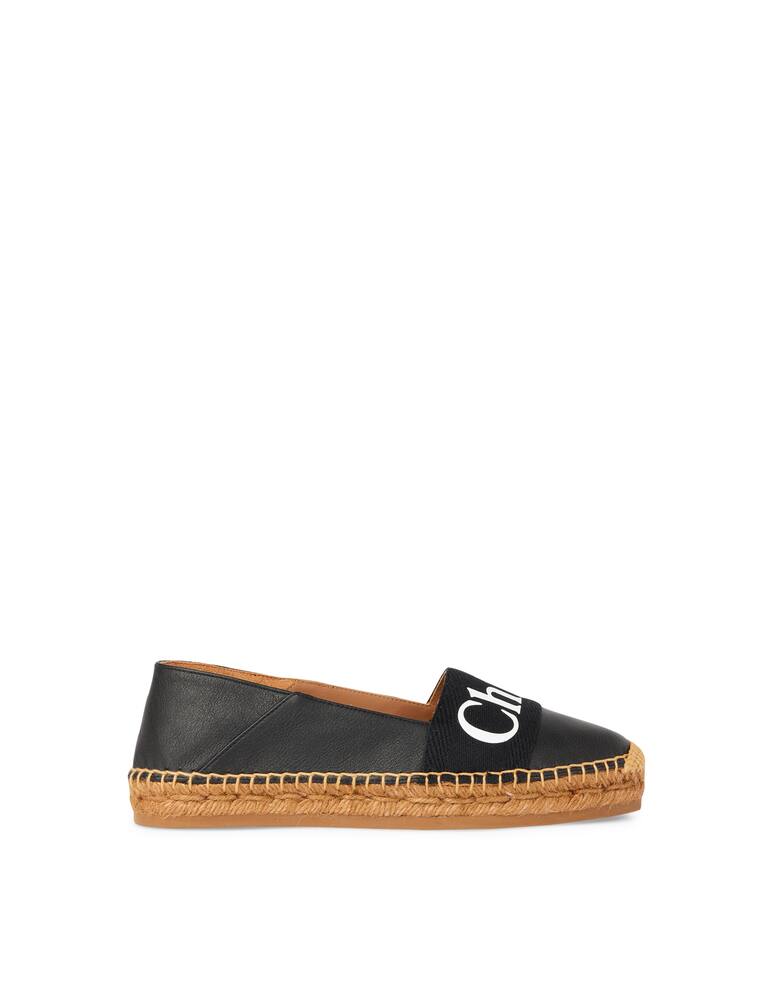 Chloé Espadrillas con logo - nero - immagine 1 Chloé Espadrillas con logo - nero - immagine 1
