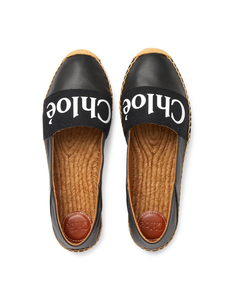 rinascente Chloé Espadrillas with logo - black