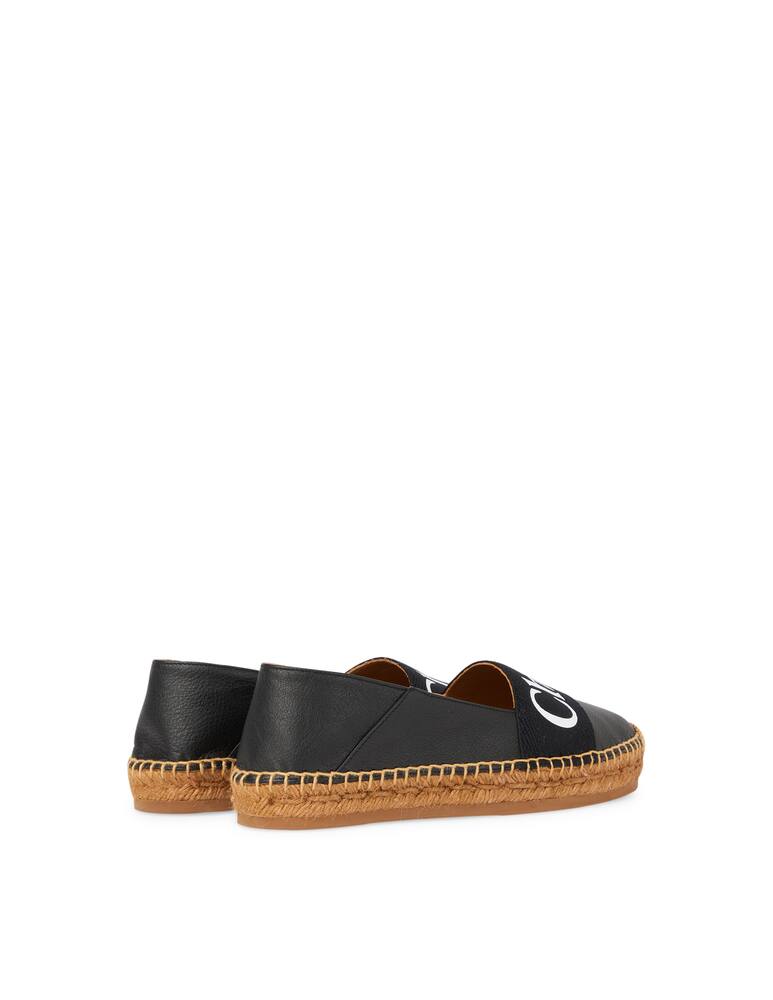 rinascente Chloé Espadrillas with logo - black
