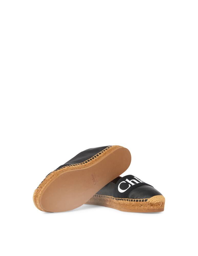 rinascente Chloé Espadrillas with logo - black