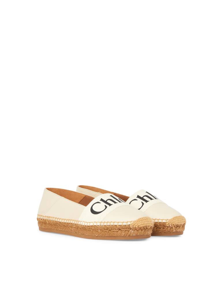 rinascente Chloé Espadrillas with logo - white