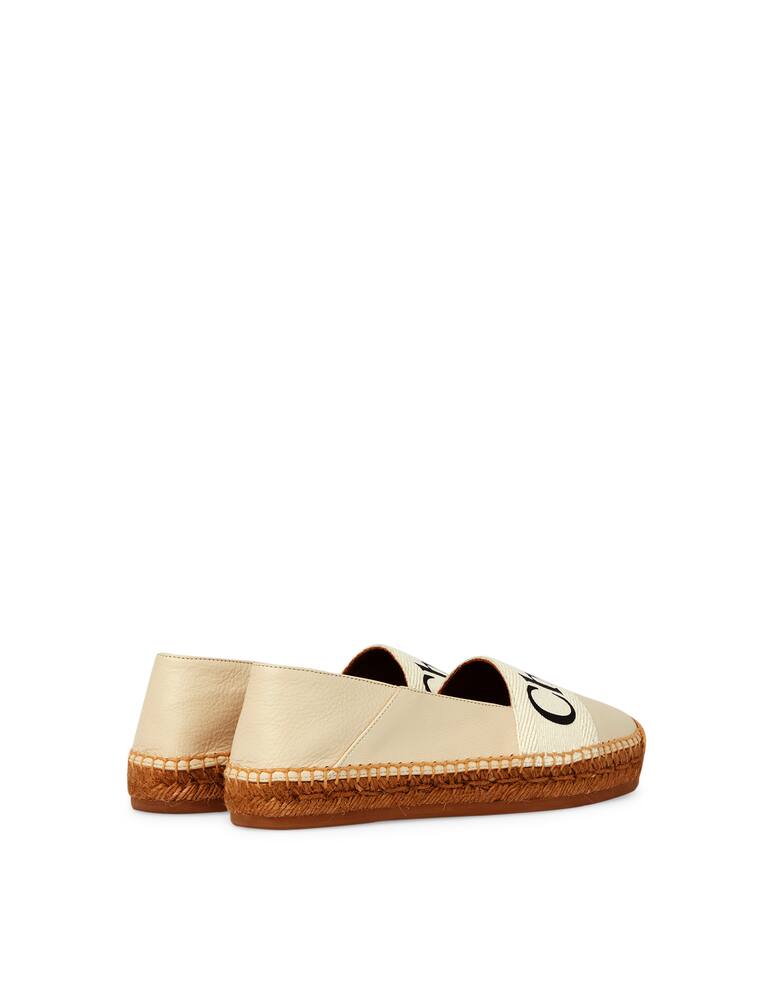 rinascente Chloé Espadrillas with logo - white