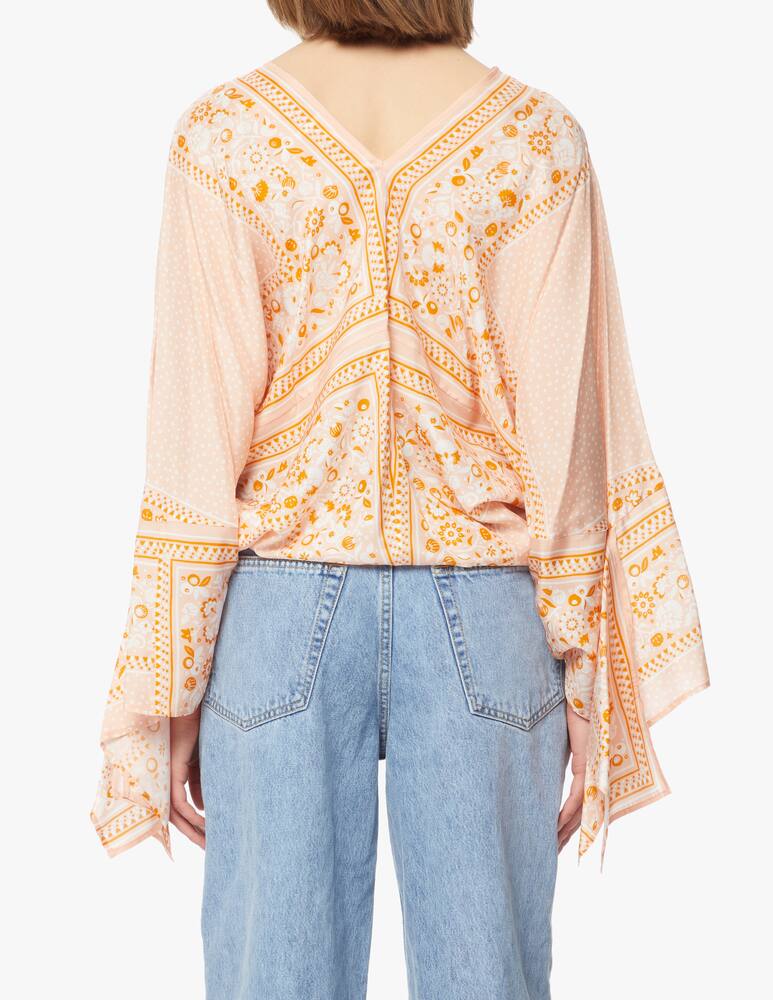 rinascente See By Chloé Blusa caftano con bandana in seta