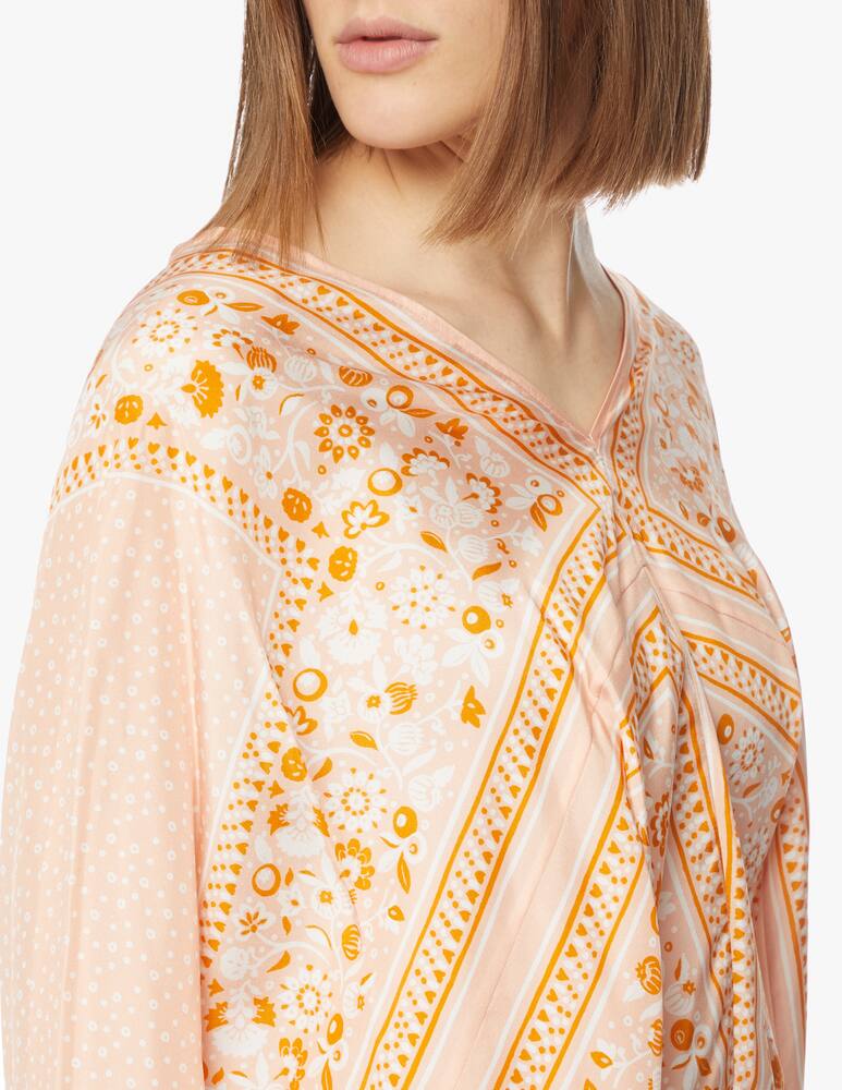 rinascente See By Chloé Blusa caftano con bandana in seta