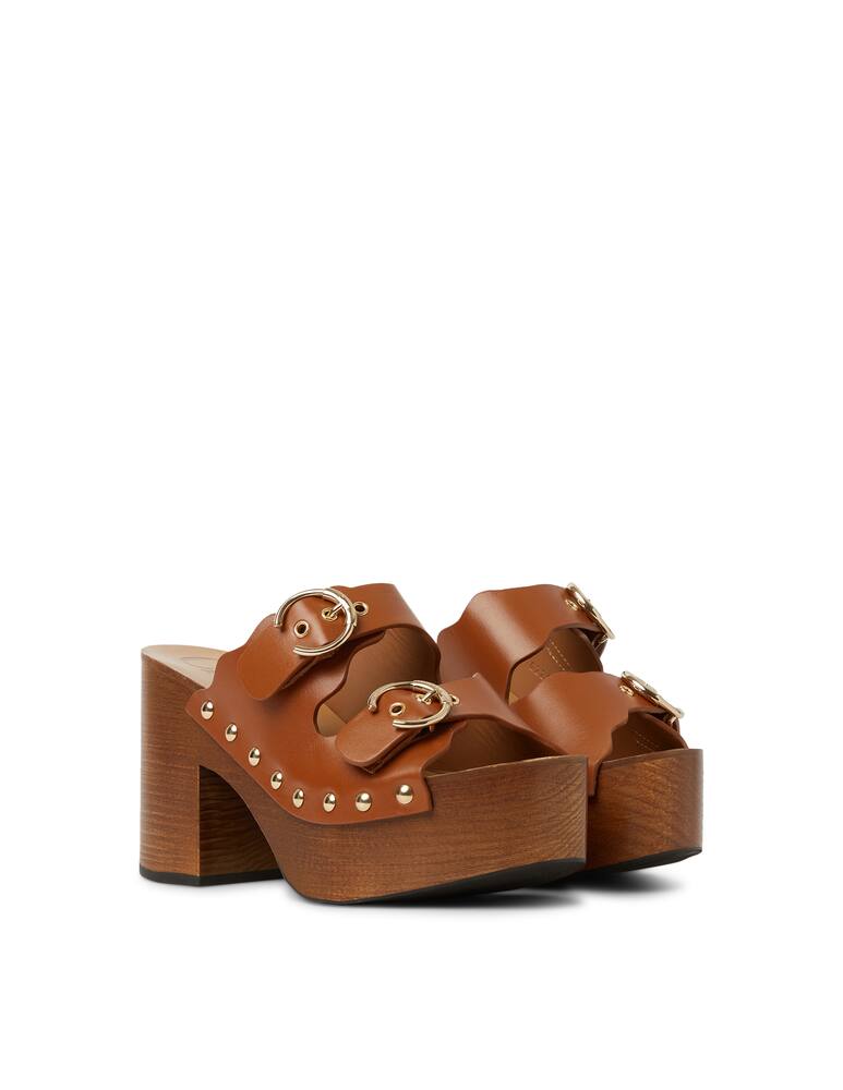 rinascente Chloé Double band sandals with buckle