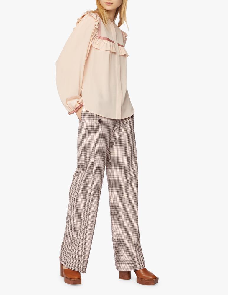 rinascente See By Chloé Mid rise palazzo trousers