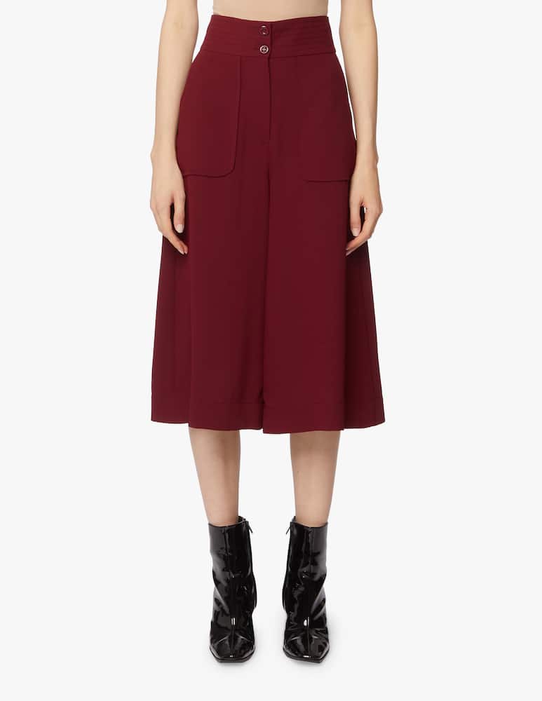 rinascente See By Chloé Pantaloni culotte a vita media