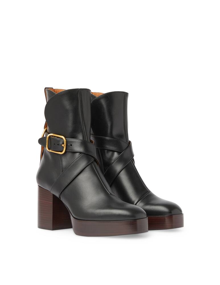 rinascente Chloé Stivaletti in pelle Izzie