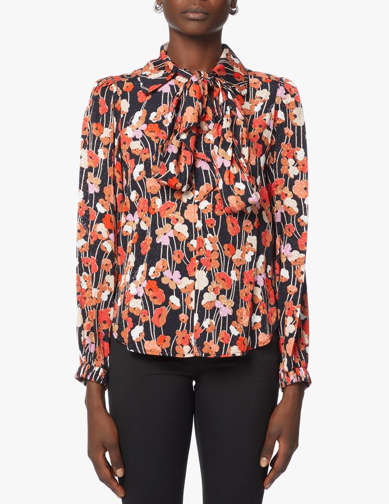 rinascente See By Chloé Top multicolore papaveri