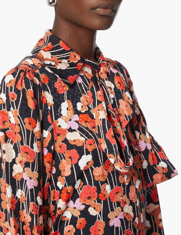 rinascente See By Chloé Top multicolore papaveri