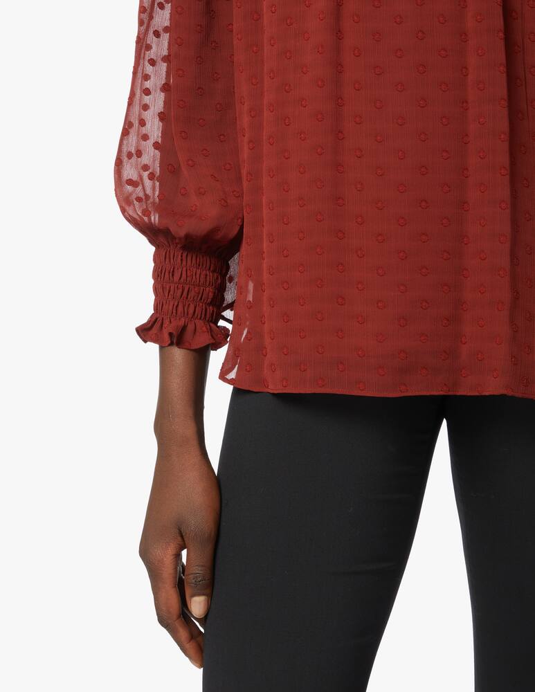 rinascente See By Chloé Top Reddish Brown