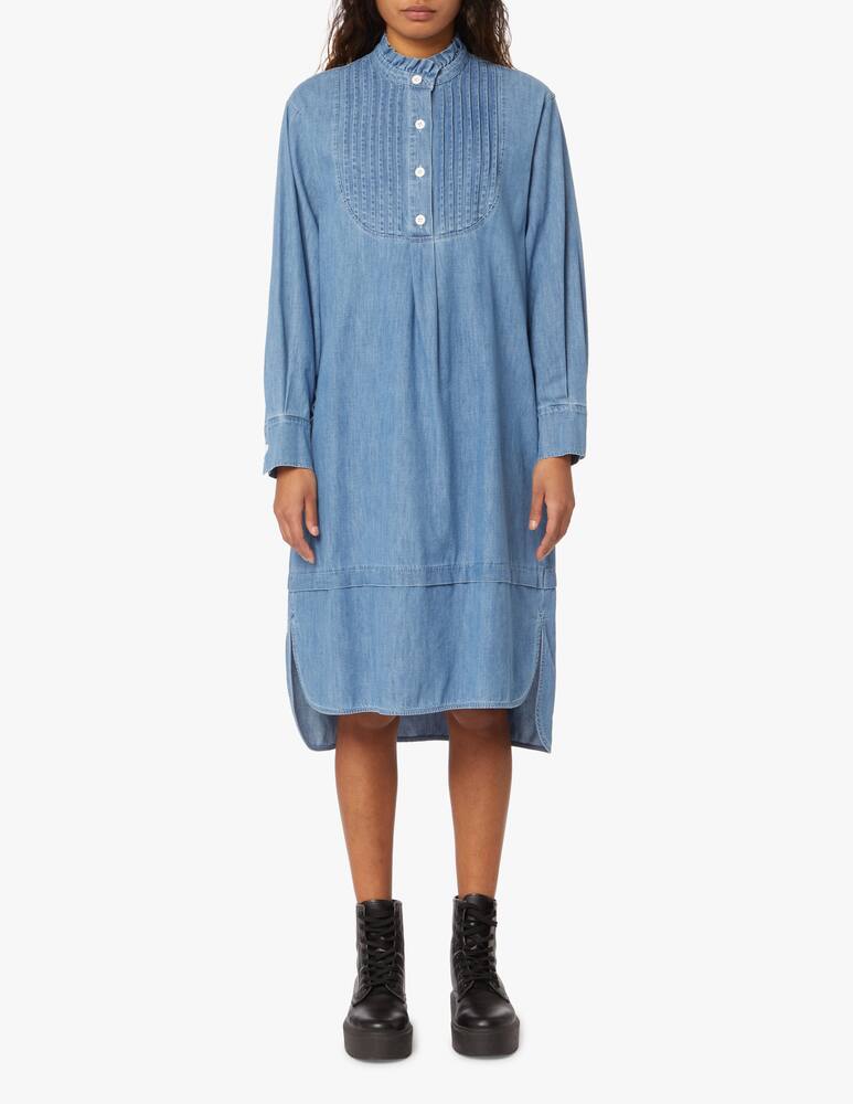 rinascente See By Chloé Vestito chemisier a manica lunga in denim - blu