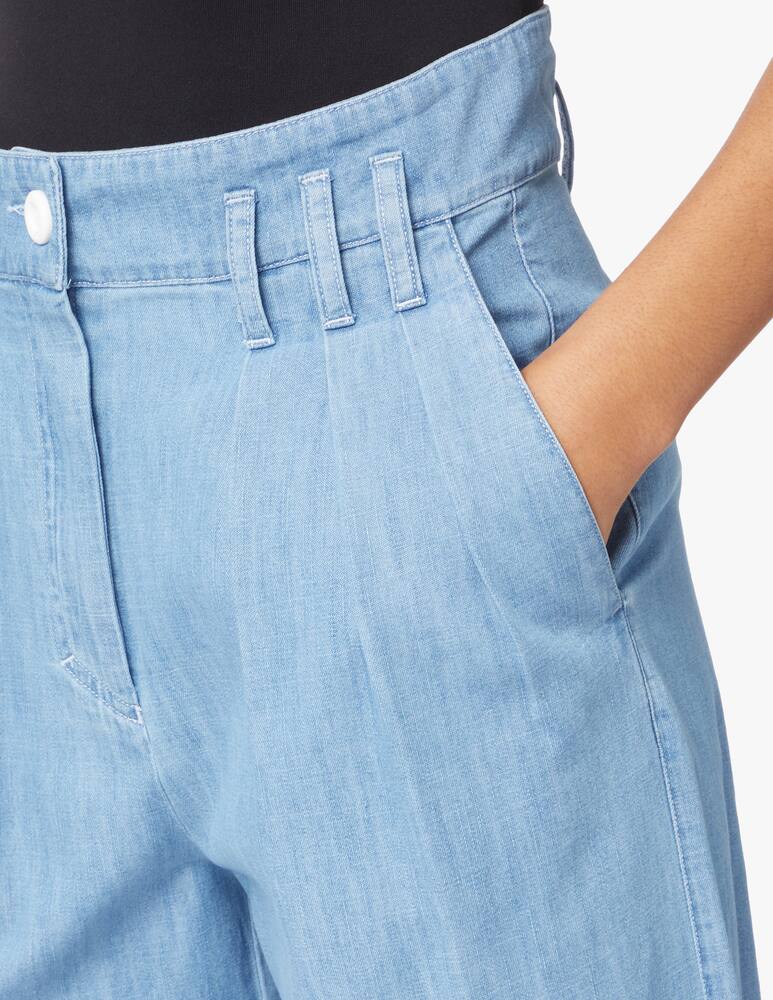 rinascente See By Chloé High rise denim carrot trousers - blue