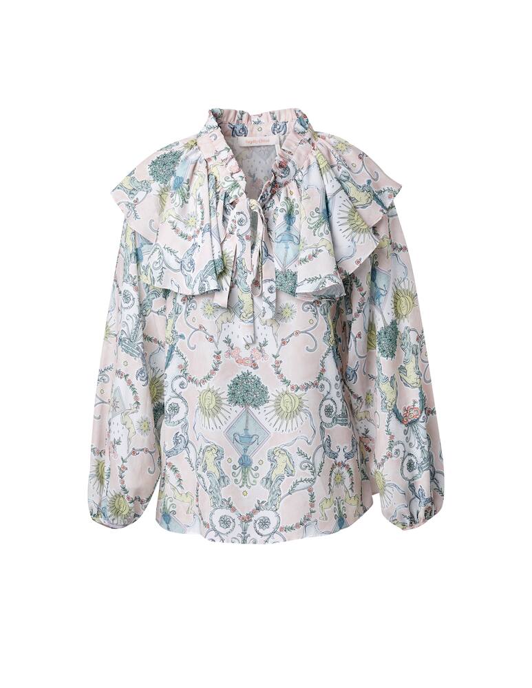 rinascente See By Chloé Blusa a manica lunga e scollo con lacci - multicolor