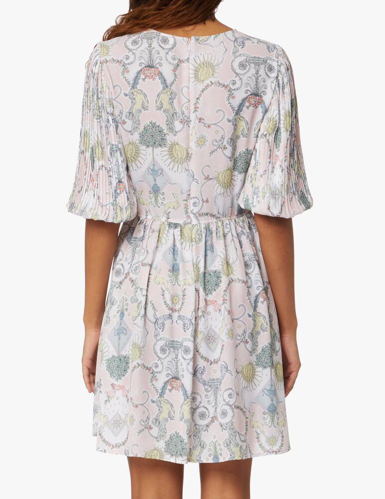 rinascente See By Chloé Long sleeved crewneck mini dress - multi