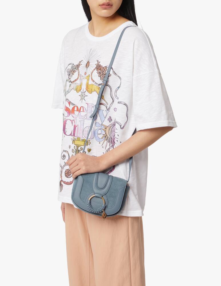 rinascente See By Chloé Hana mini bag - light blue