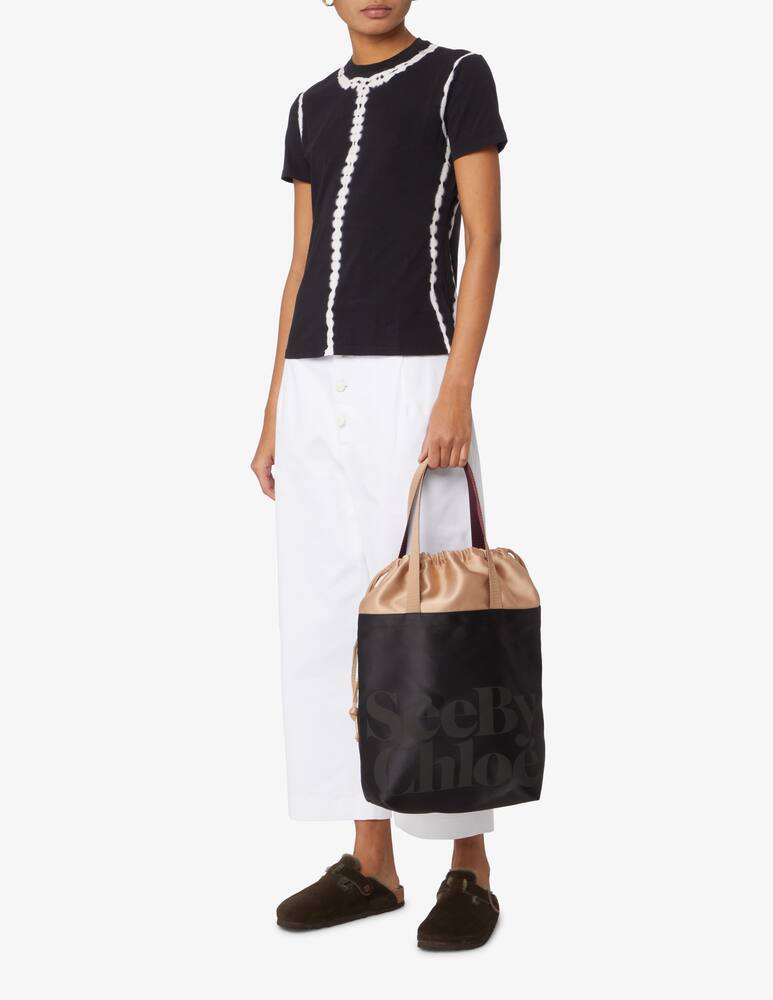 rinascente See By Chloé Borsa shopper Satin - nero