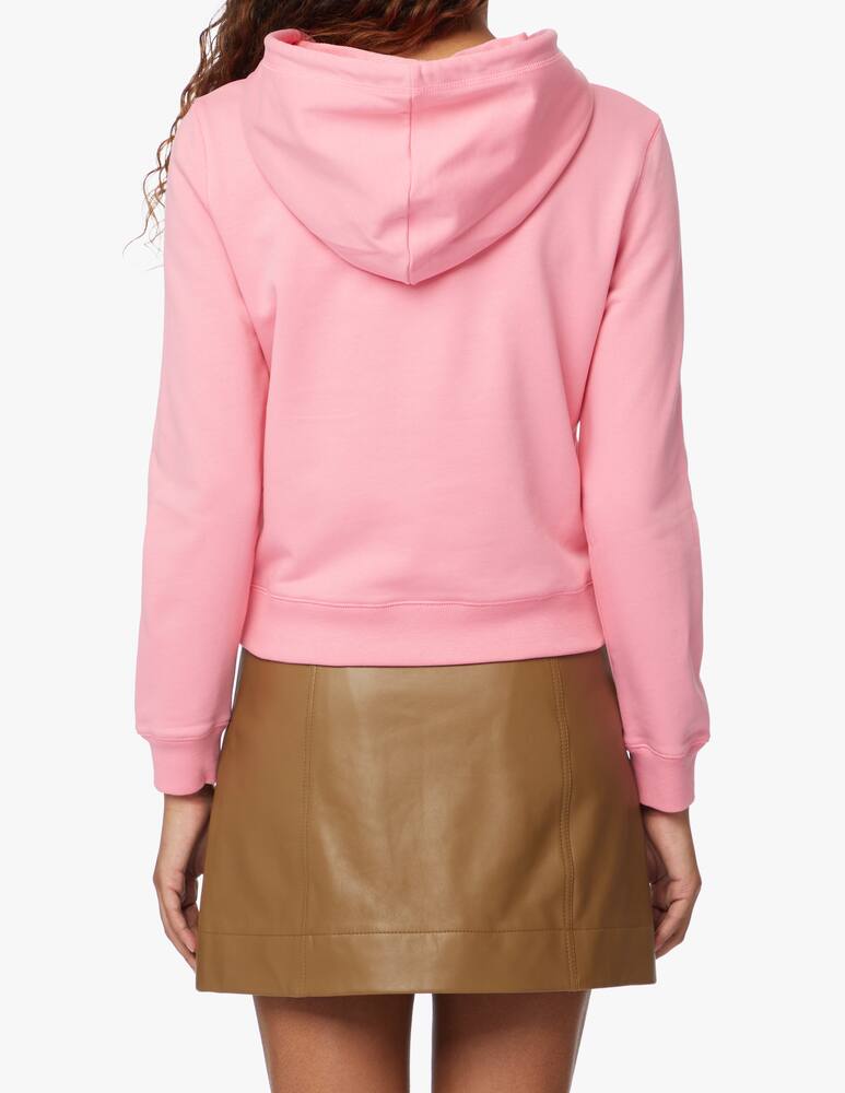 rinascente See By Chloé Hoodie with gold logo - pink