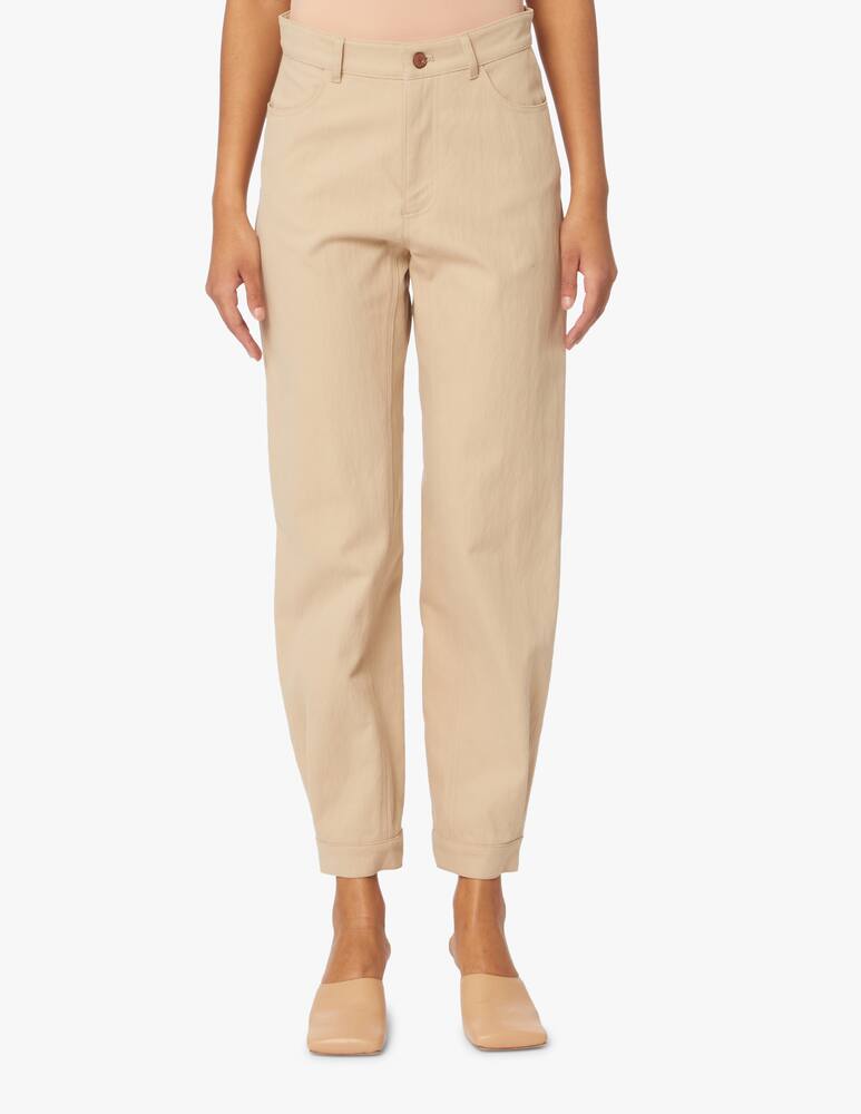 rinascente See By Chloé Pantalone a carota e vita alta - beige