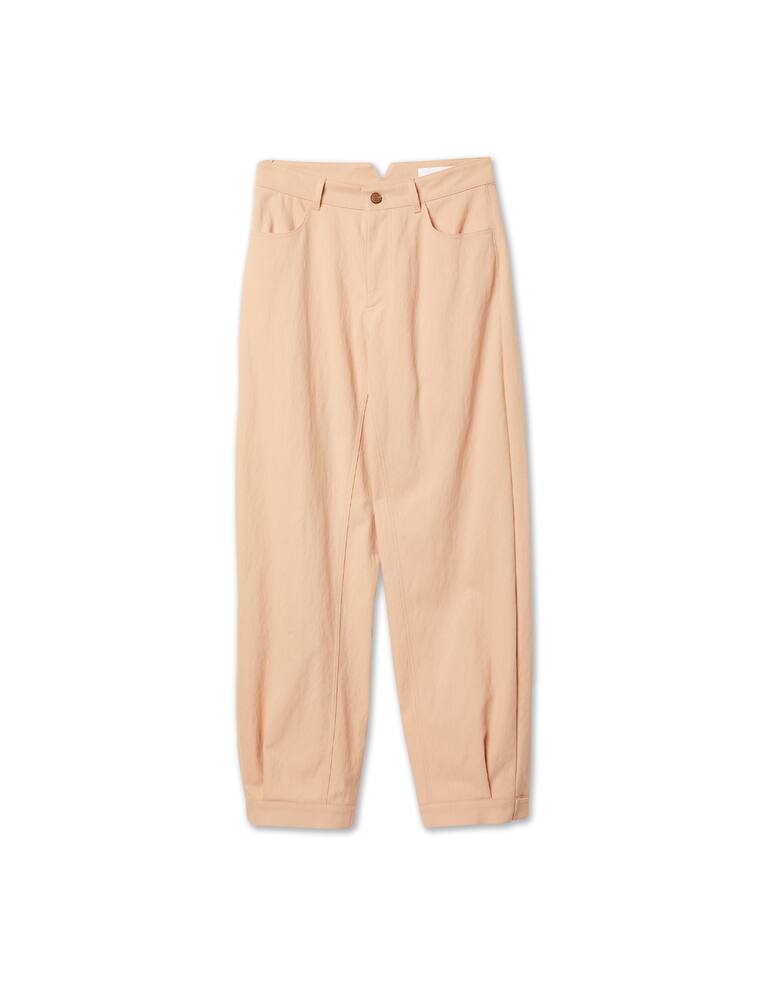 rinascente See By Chloé High rise carrot trousers - pink