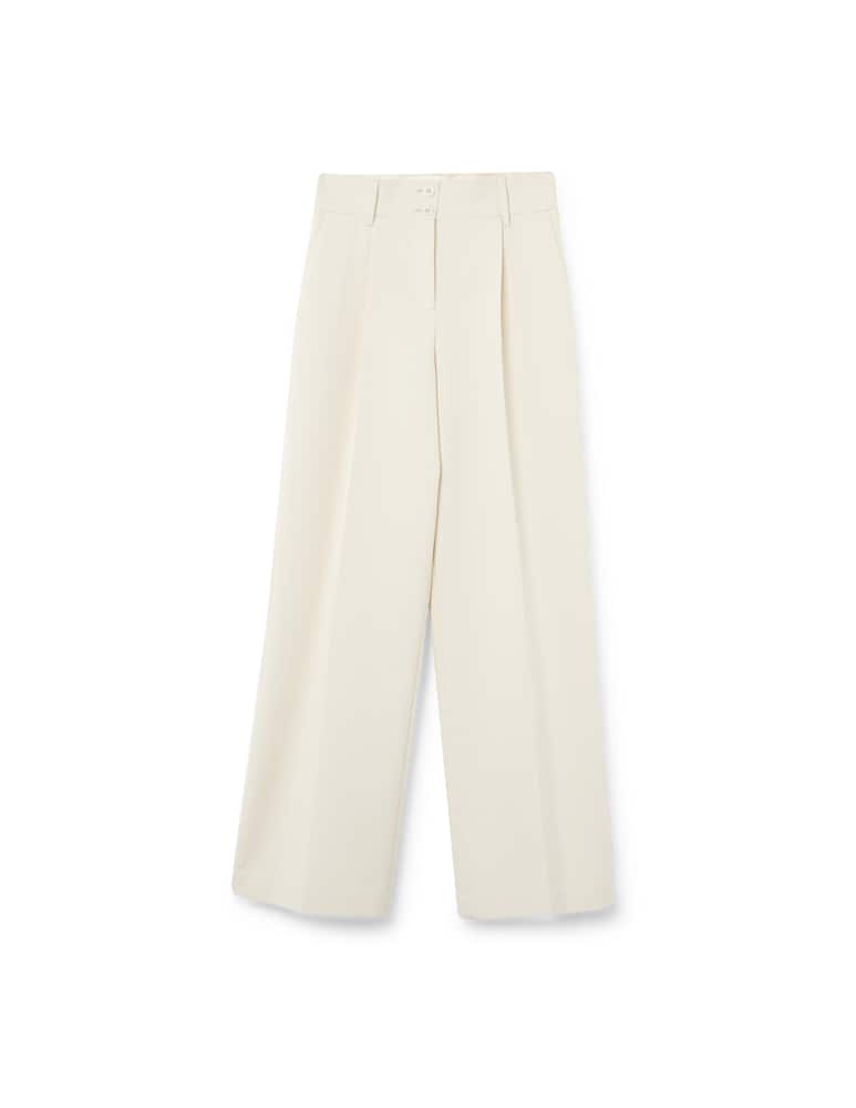 rinascente See By Chloé High rise palazzo trousers - white