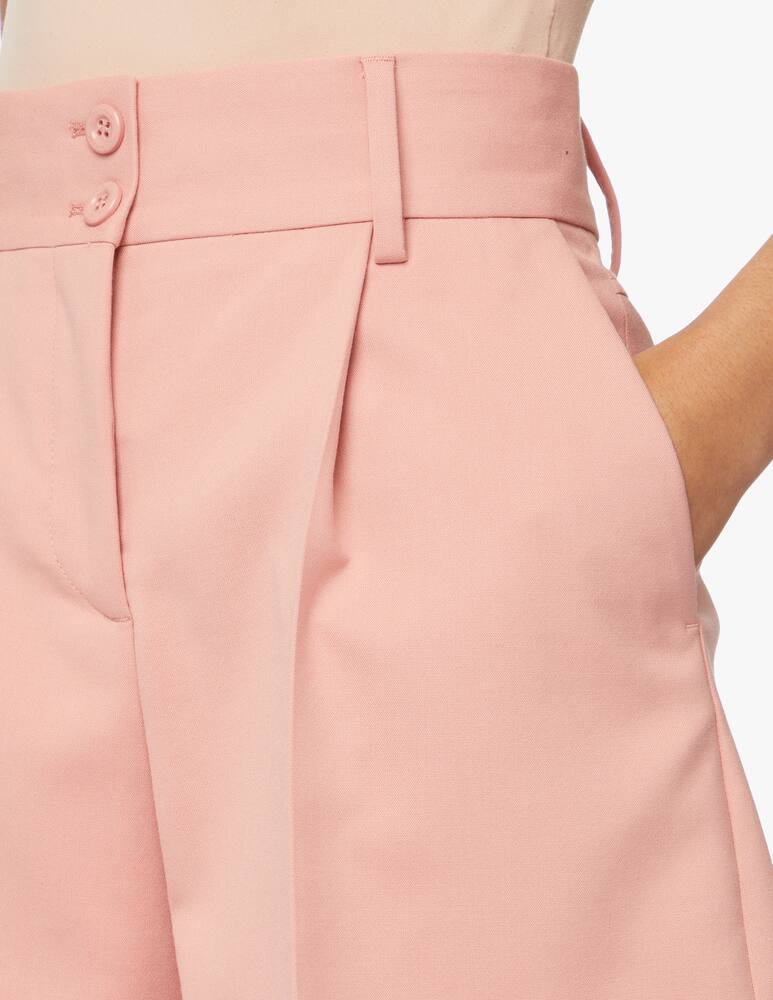 rinascente See By Chloé Roll up high rise shorts - pink
