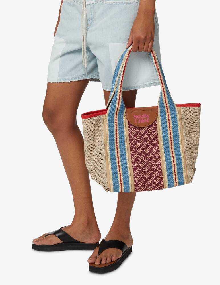 rinascente See By Chloé Borsa shopper Laetizia S - rosso