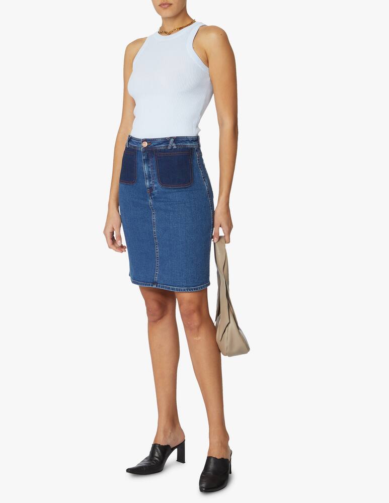 rinascente See By Chloé Gonna di jeans midi - blu