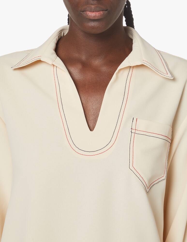 rinascente See By Chloé 3/4 sleeves blouse - beige